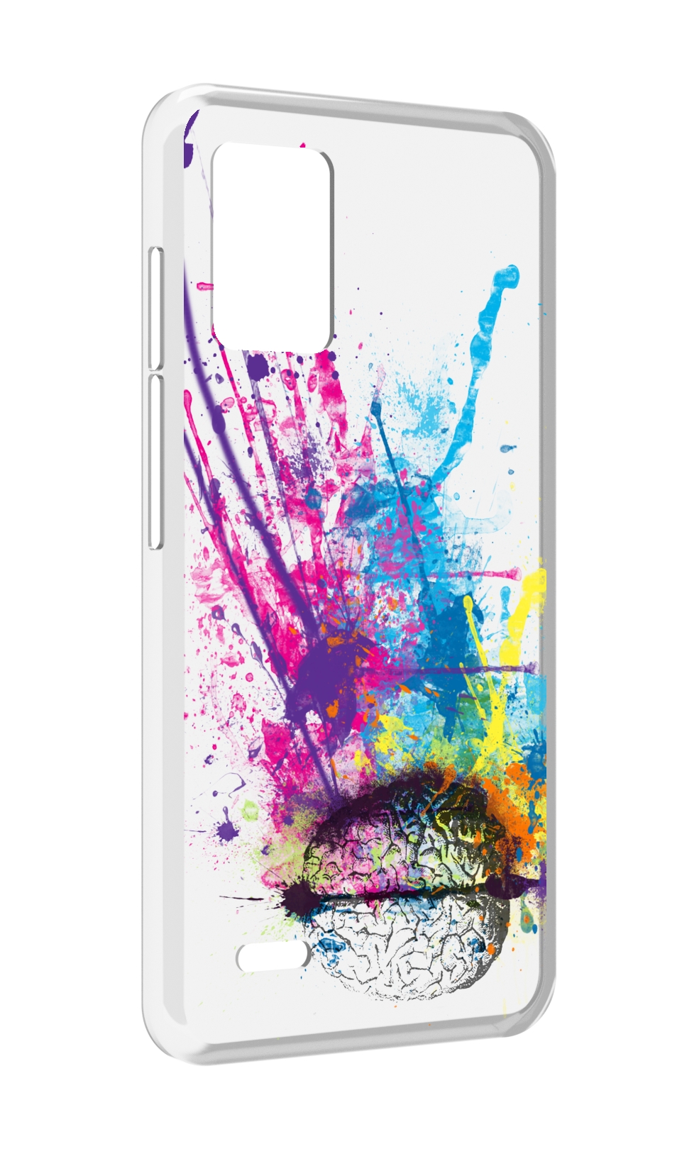 

Чехол MyPads яркий красочный мозг для UMIDIGI Bison X10S / Bison X10G, Прозрачный, Tocco