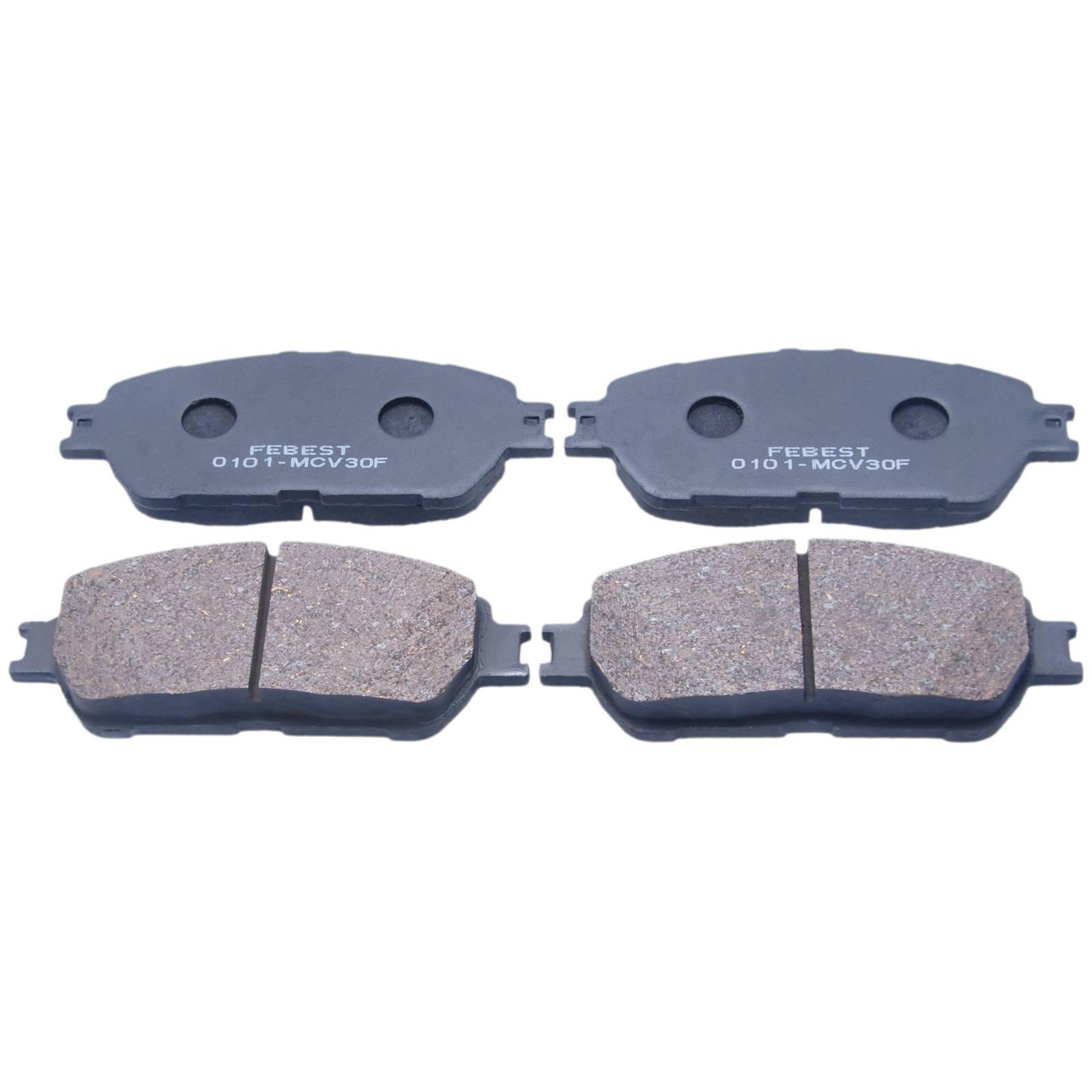 

Колодки тормозные передние для автомобилей TOYOTA, LEXUS 0101-MCV30F FEBEST