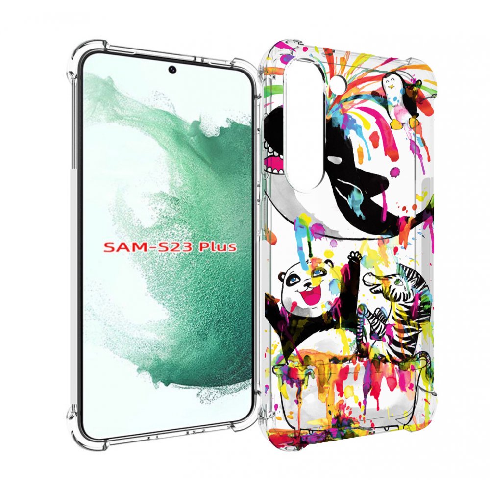 

Чехол MyPads Хиппи кит для Samsung Galaxy S23 Plus +, Прозрачный, Tocco