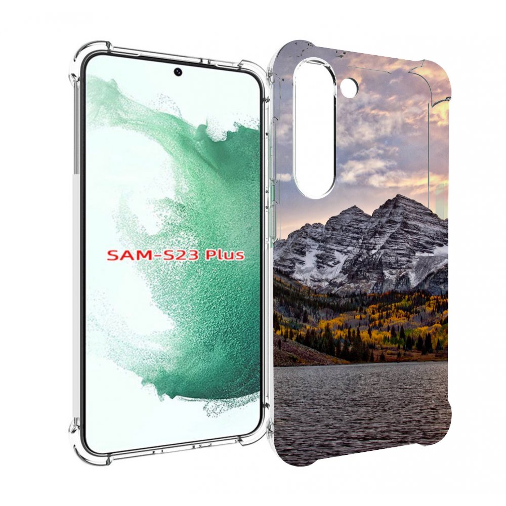 

Чехол MyPads горы-колорадо для Samsung Galaxy S23 Plus +, Прозрачный, Tocco