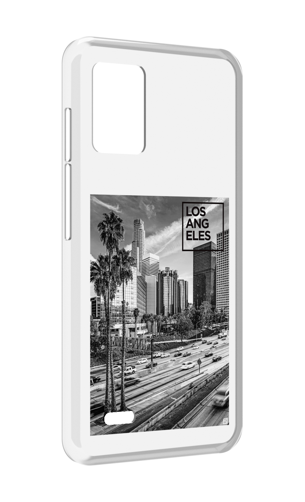 

Чехол MyPads черно белый лос анджелес для UMIDIGI Bison X10S / Bison X10G, Прозрачный, Tocco