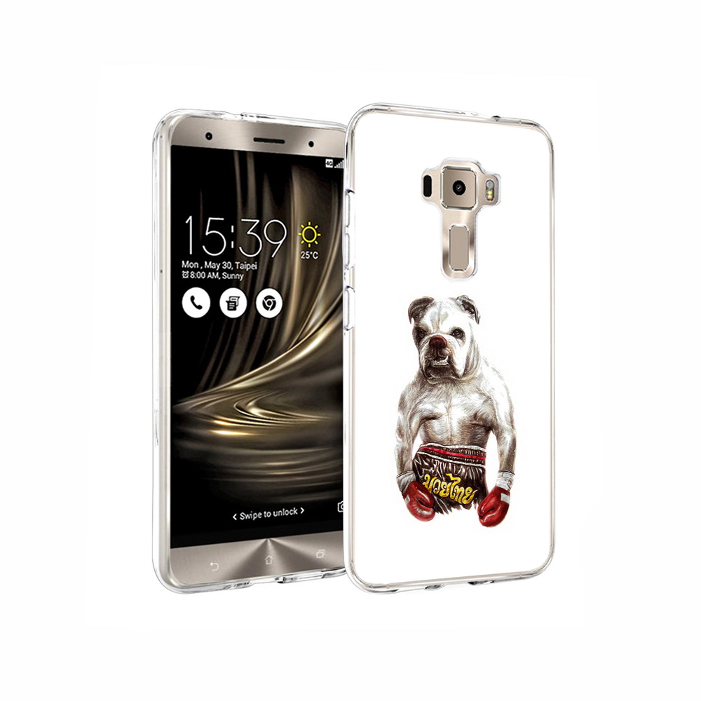 

Чехол MyPads Tocco для Asus ZenFone 3 боксер, Прозрачный, Tocco