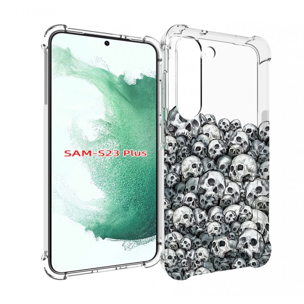 

Чехол MyPads гора из черепов для Samsung Galaxy S23 Plus +, Прозрачный, Tocco