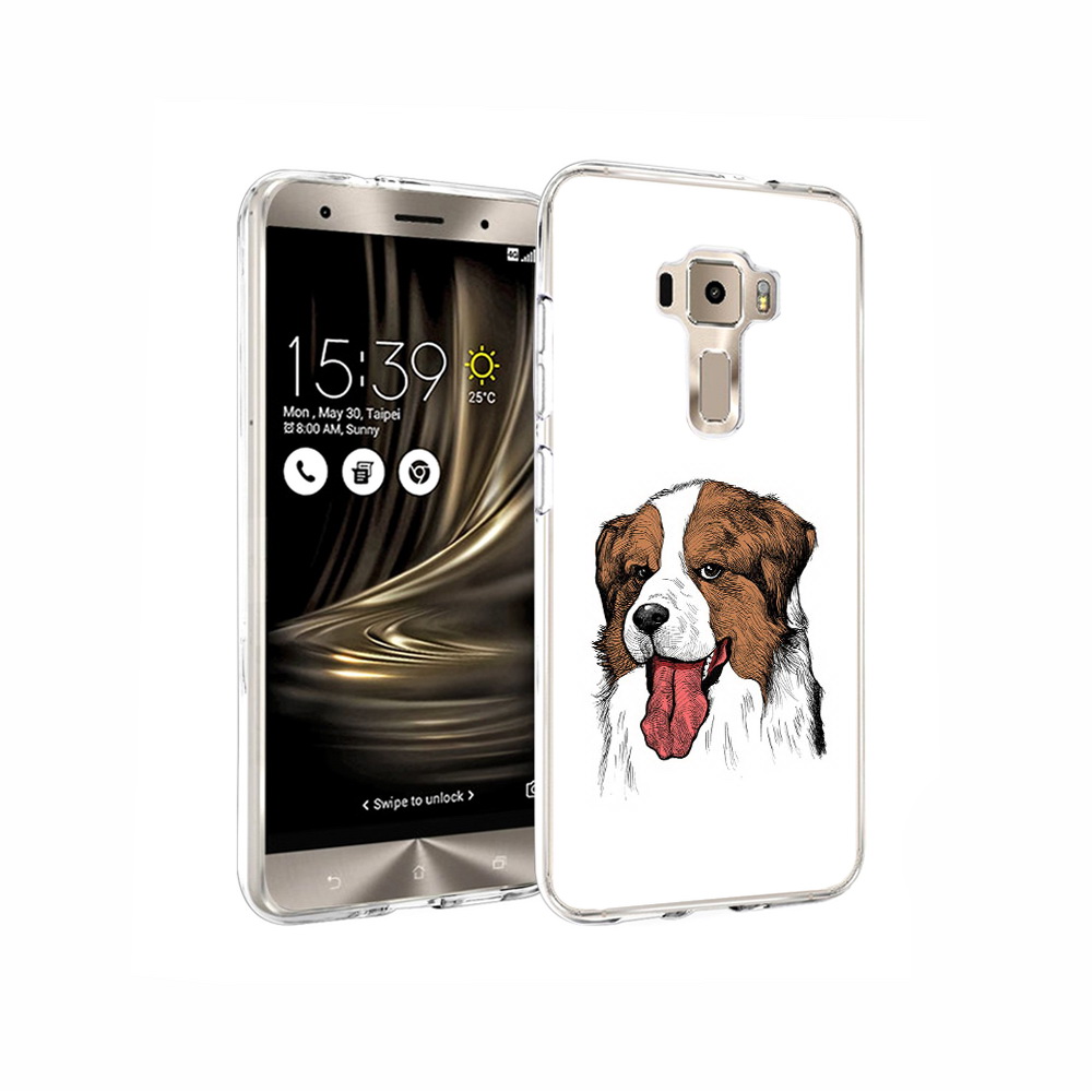 

Чехол MyPads Tocco для Asus ZenFone 3 бетховен, Прозрачный, Tocco
