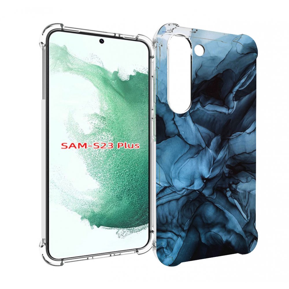 

Чехол MyPads голубой дымок для Samsung Galaxy S23 Plus +, Прозрачный, Tocco
