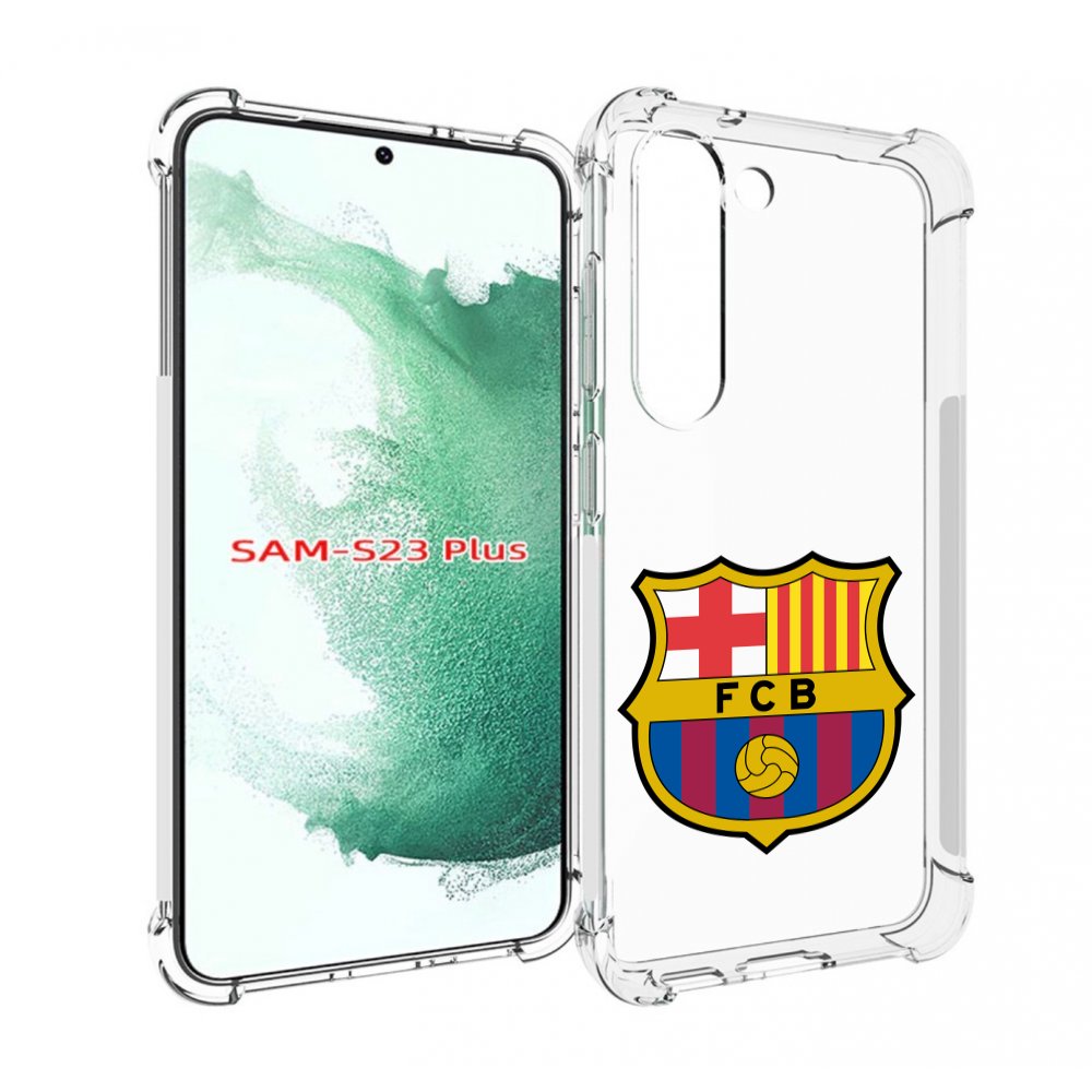 

Чехол MyPads ФК FCB Барселона для Samsung Galaxy S23 Plus +, Прозрачный, Tocco