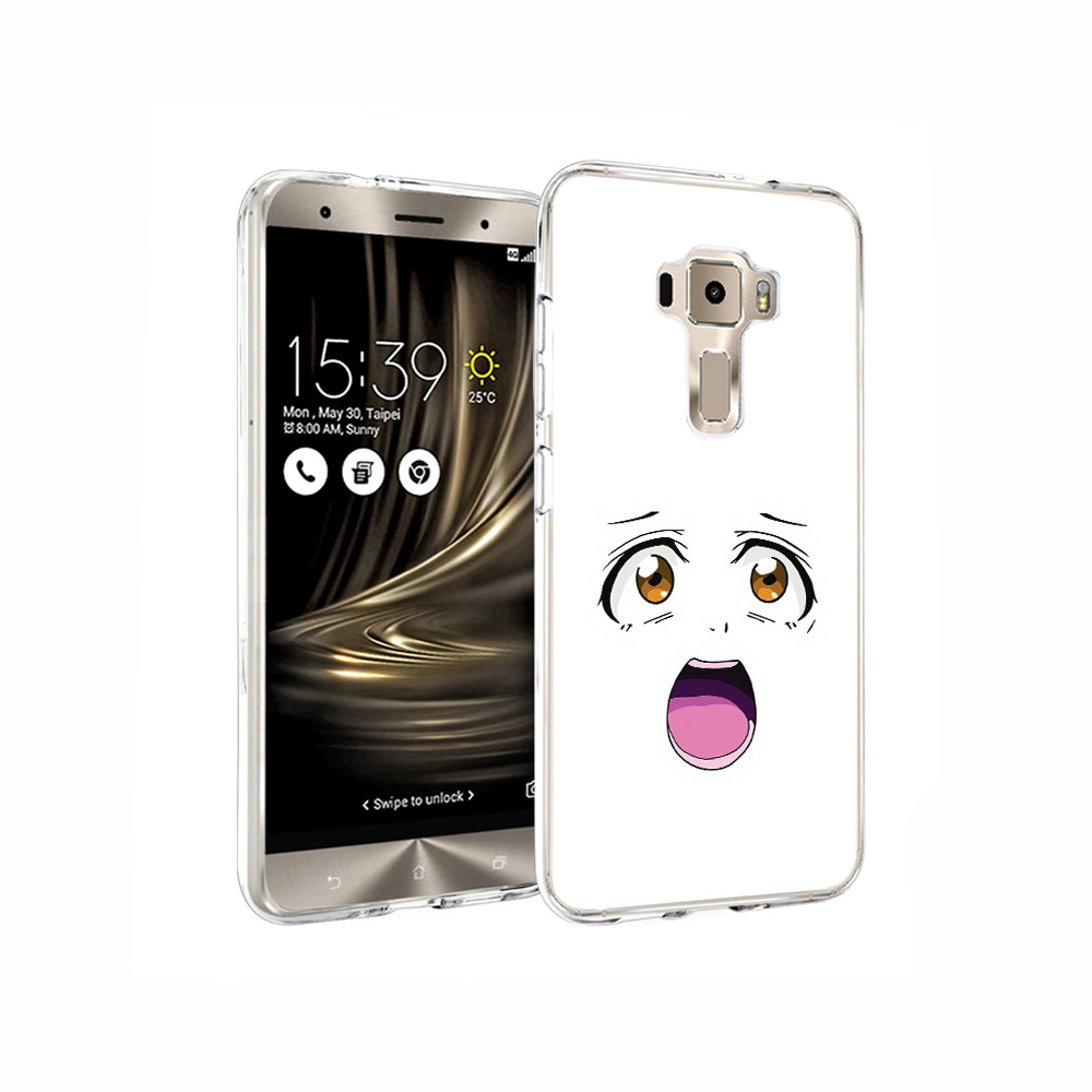 

Чехол MyPads Tocco для Asus ZenFone 3 аниме лицао, Прозрачный, Tocco