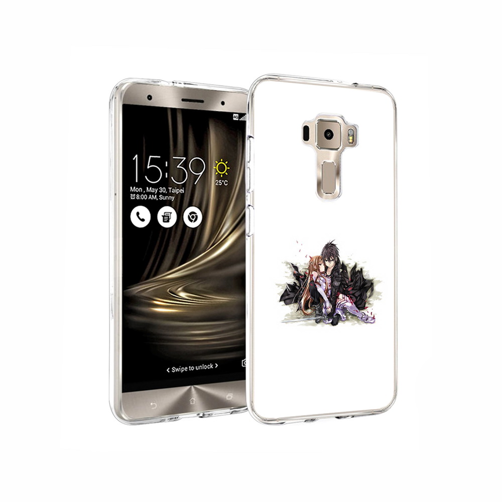 

Чехол MyPads Tocco для Asus ZenFone 3 аниме асуна, Прозрачный, Tocco