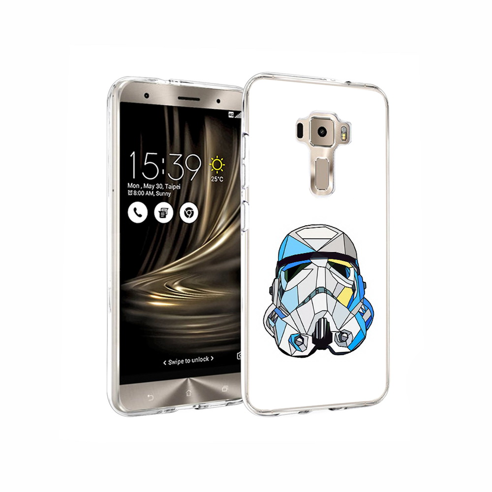 

Чехол MyPads Tocco для Asus ZenFone 3 star wars дарт вейдер, Прозрачный, Tocco