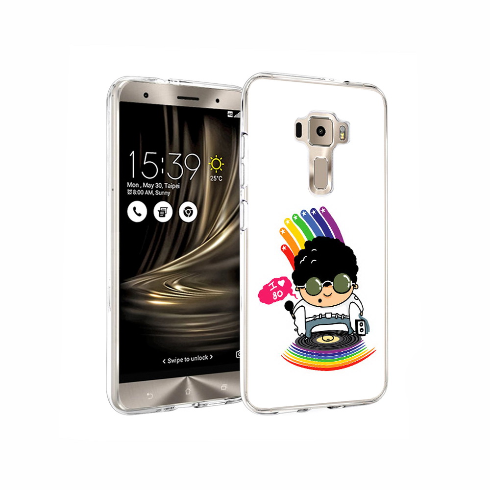 Чехол MyPads Tocco для Asus ZenFone 3 Я люблю 80-е