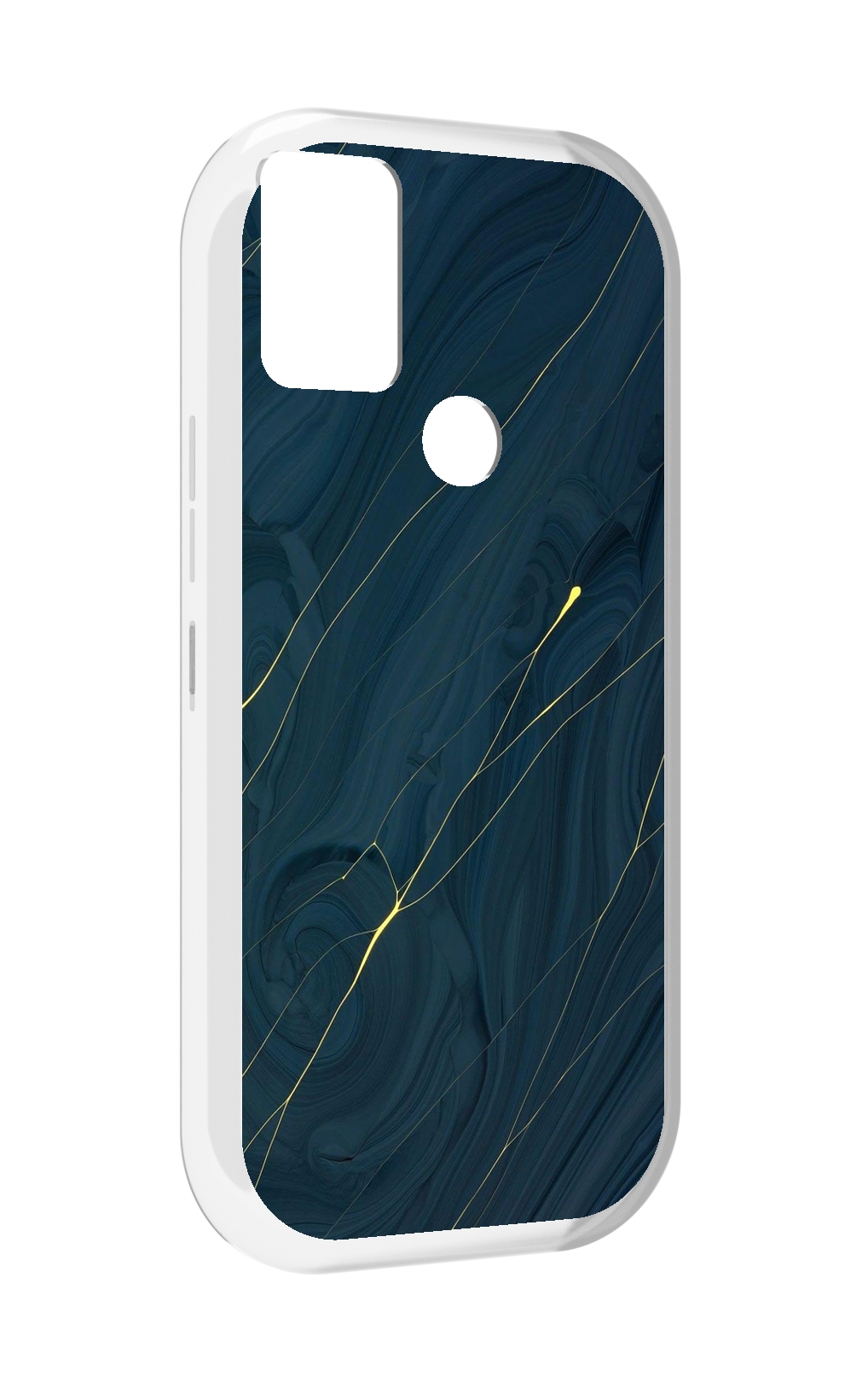 

Чехол MyPads дерево с золотыми трещинами для UMIDIGI A9, Прозрачный, Tocco