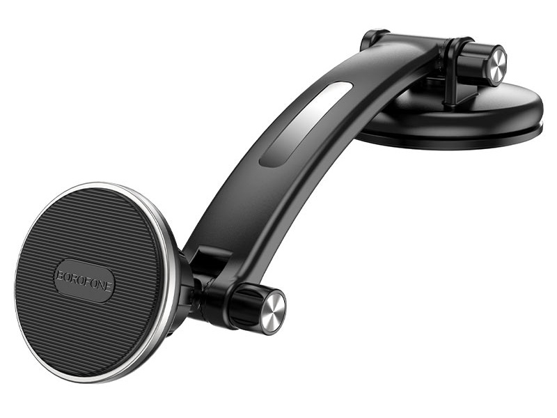 

Держатель для телефона в машину Borofone BH65 Black-Silver 6974443382808