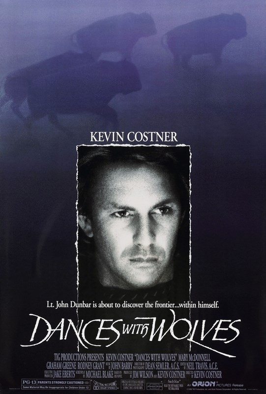 

Постер к фильму "Танцующий с волками" (Dances with Wolves) A2