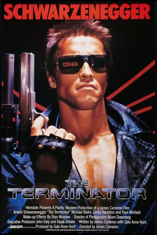 

Постер к фильму "Терминатор" (The Terminator) A4