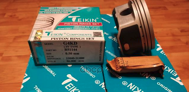 Кольца g4kd. Teikin 51144 050. Поршни Teikin g4kd. Кольца поршневые g4kd 0.50. Поршня Teikin g4kd 0.5.