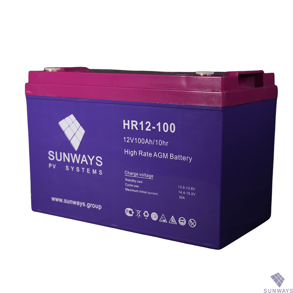 Аккумуляторная батарея SUNWAYS HR 12-150