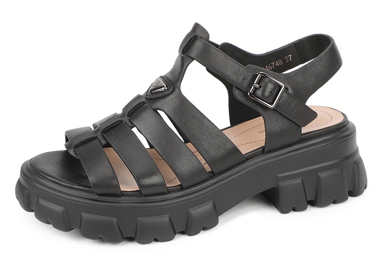 

Сандалии женские Pierre Cardin W1246748 черные 37 RU, Черный, W1246748
