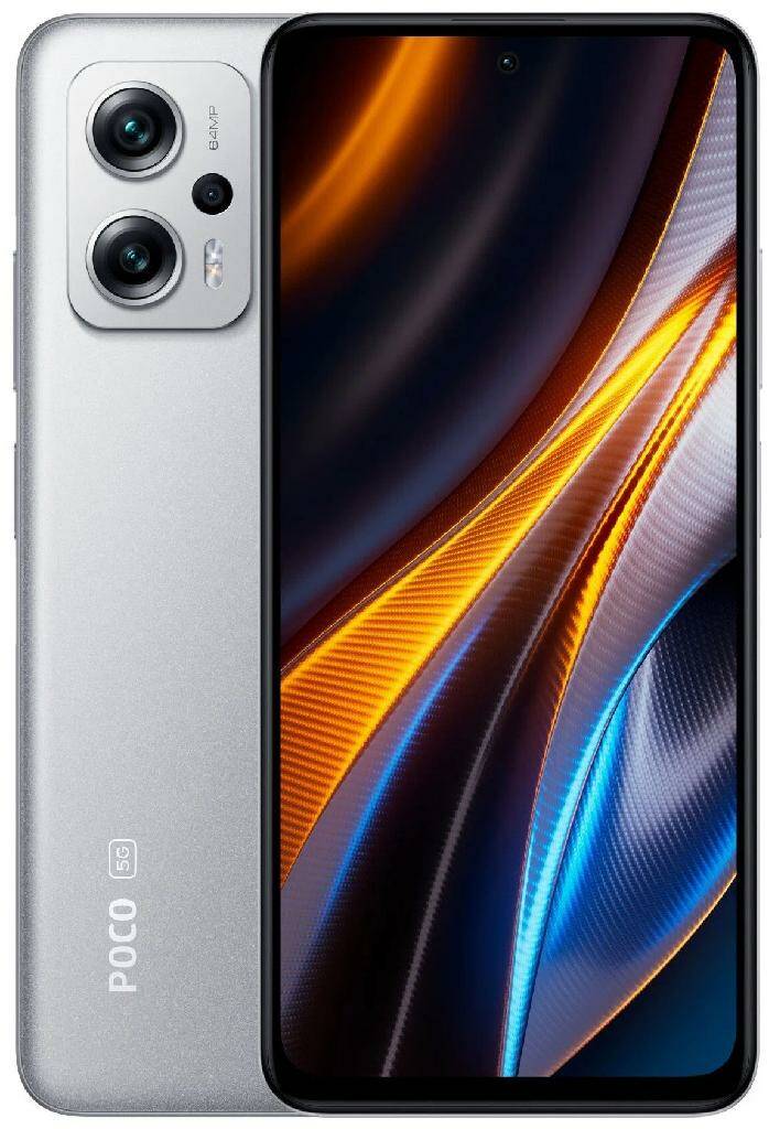 

Смартфон Poco X4 GT Silver 8/128GB Silver (41215), X4 GT 8+128 Silver
