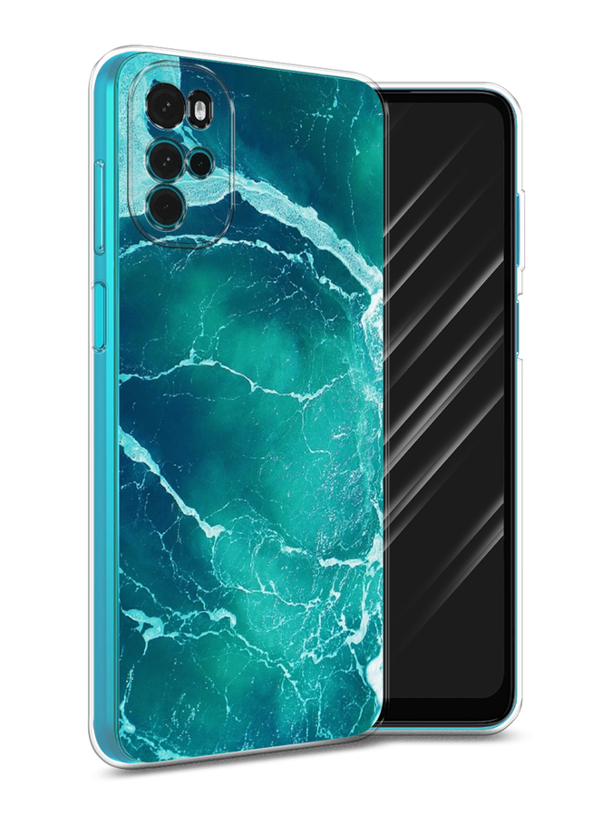

Чехол Awog на Motorola Moto G22 "Изумрудный океан", Разноцветный, 243150-4