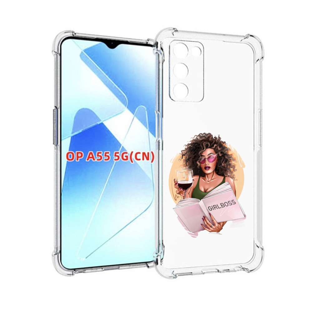 

Чехол MyPads Girlboss with wine_ Etsy женский для Infinix Zero X, Прозрачный, Tocco