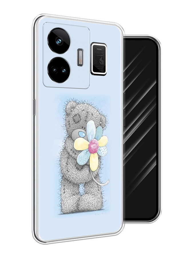 

Чехол Awog на Realme GT Neo 5 5G/GT 3 "Me to you с ромашкой", Голубой;серый;желтый, 2513650-1