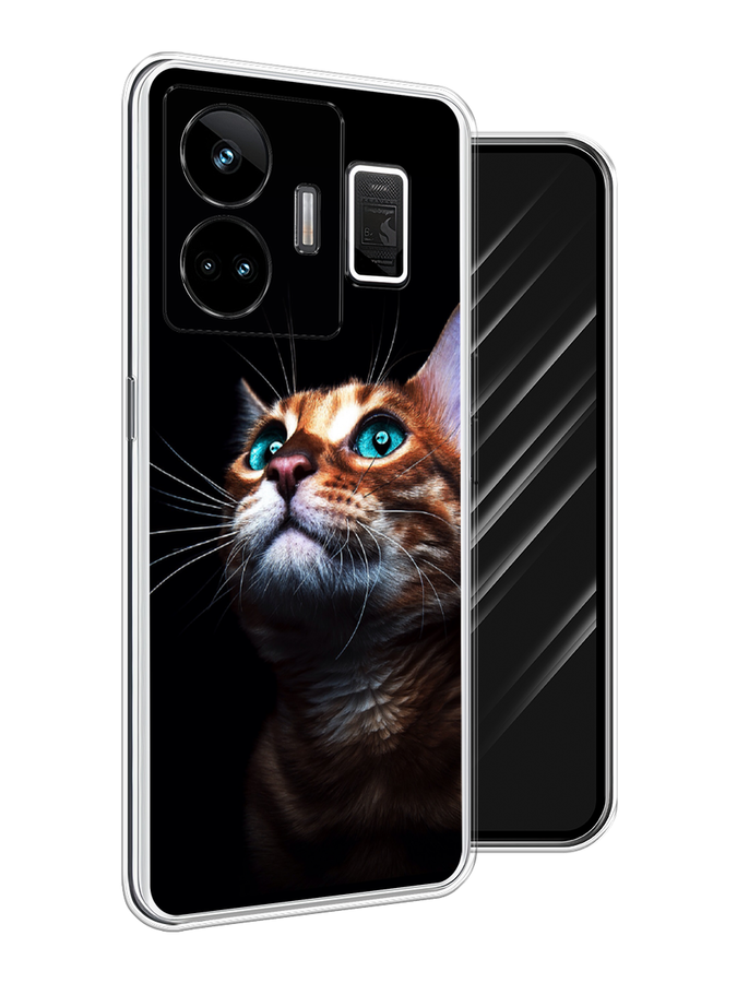 

Чехол Awog на Realme GT Neo 5 5G/GT 3 "Мечтательный кот", Коричневый, 2513650-1