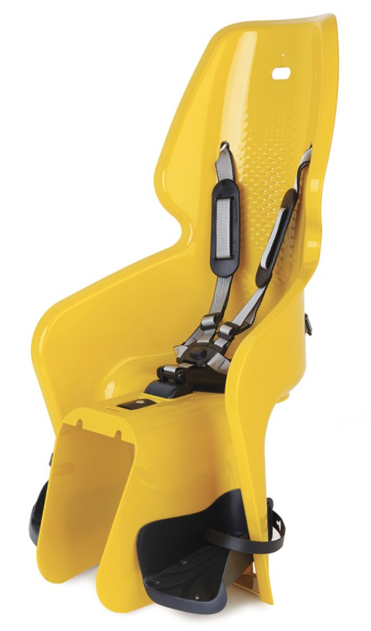 Сидение заднее BELLELLI LOTUS Standard B-fix горчично-жёлтое для ребёнка весом до 22 кг