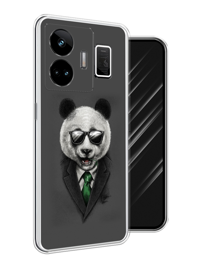 

Чехол Awog на Realme GT Neo 5 5G/GT 3 "Деловая панда", Серый;зеленый, 2513650-1