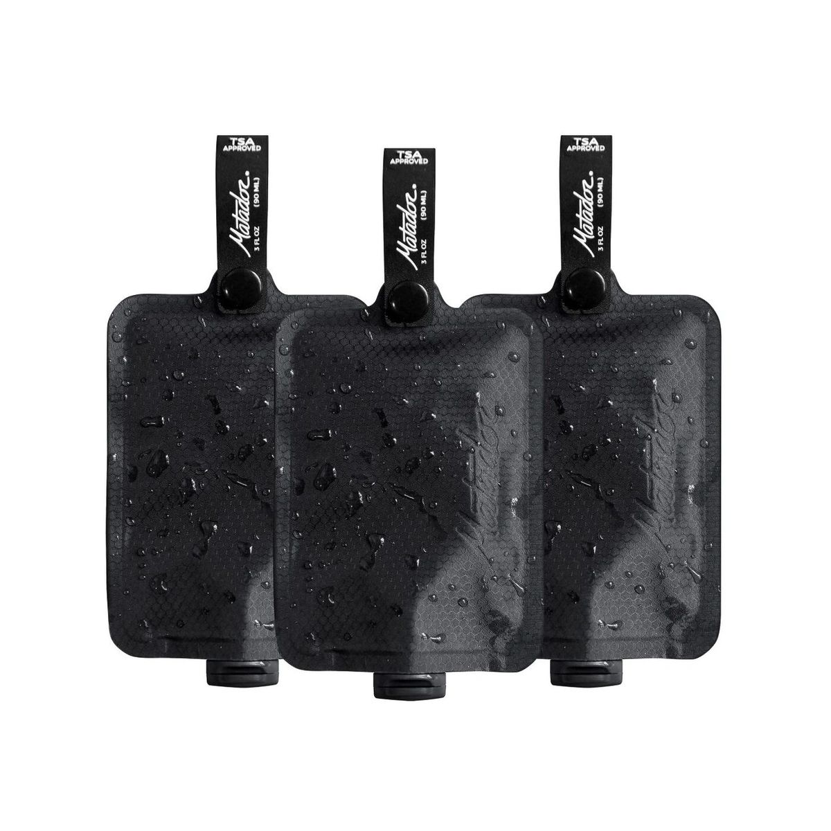 

Набор флаконов Matador FlatPak Toiletry Bottle MATFPB3001B черный, 90 мл