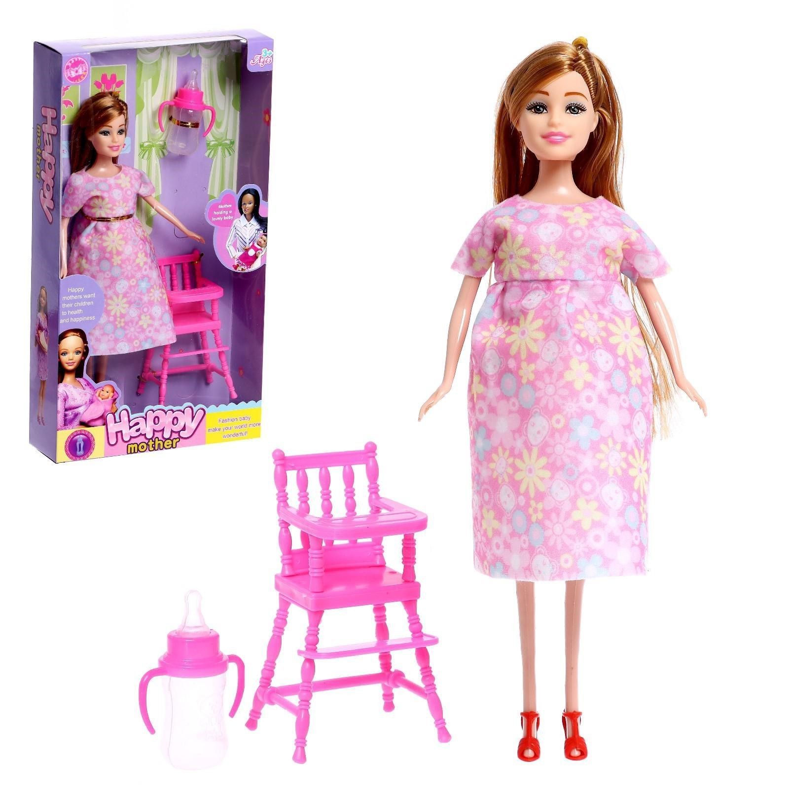 Кукла-модель Наташа беременная с аксессуарами в ассортименте 2669962