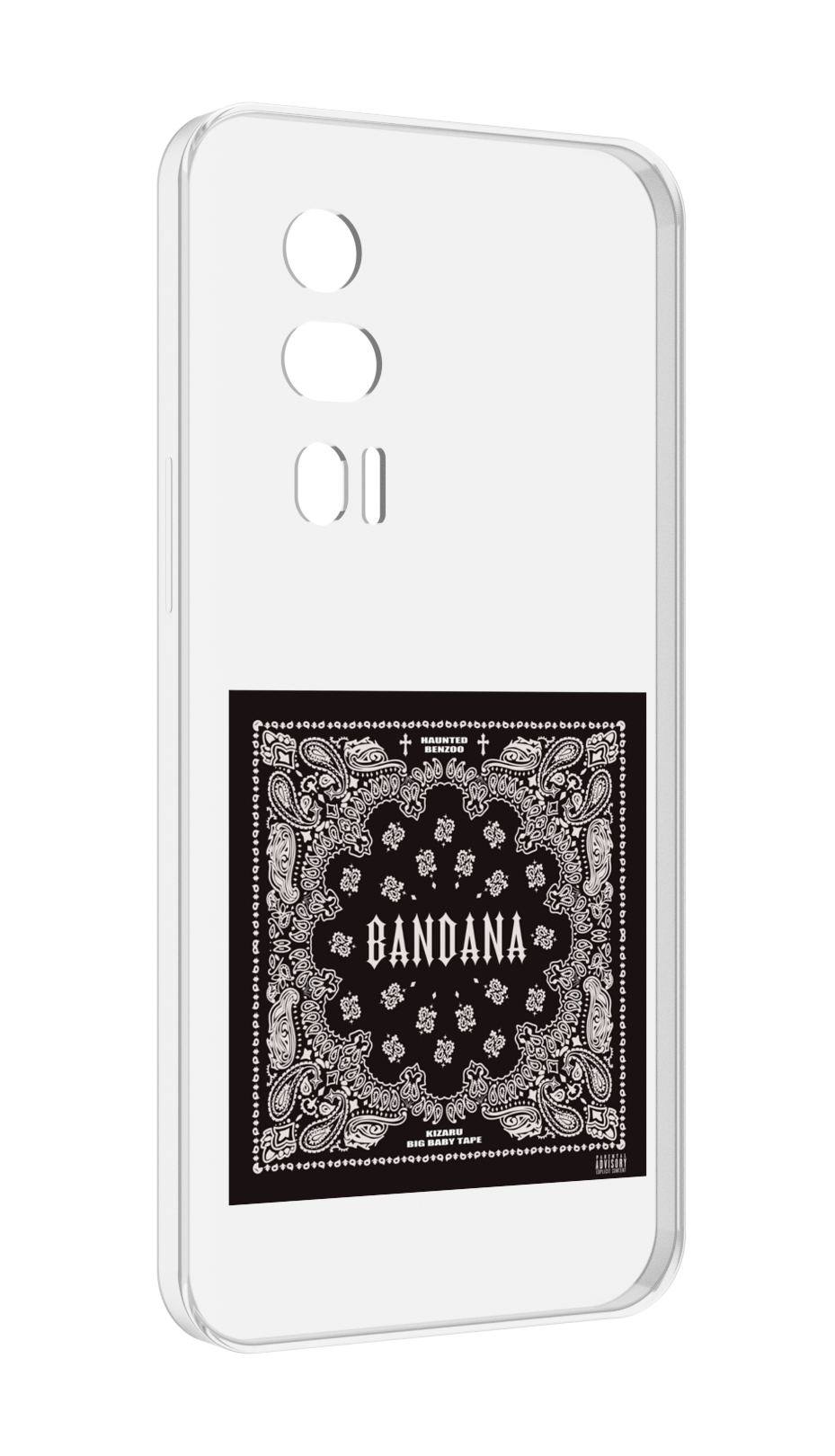 

Чехол MyPads Bandana I Big Baby Tape для Xiaomi Redmi K60 противоударный, Tocco