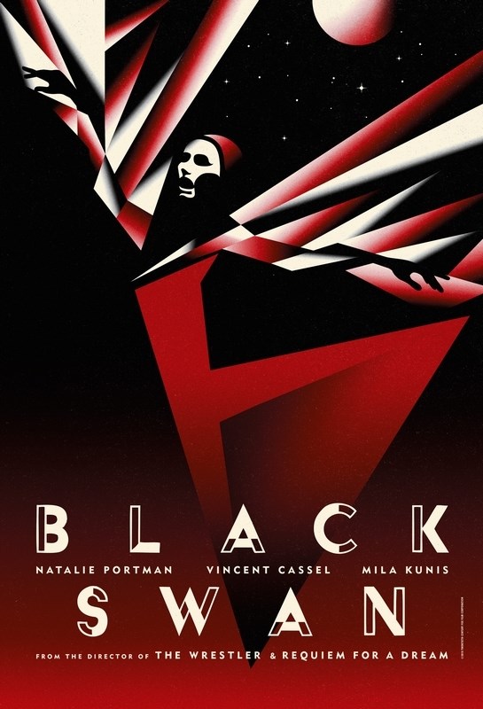

Постер к фильму "Чёрный лебедь" (Black Swan) 50x70 см