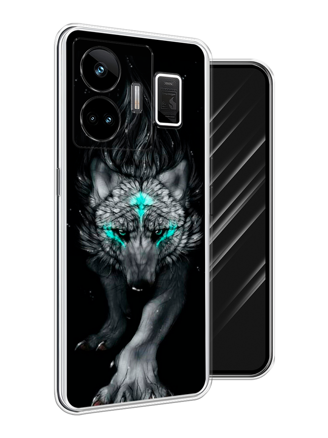 

Чехол Awog на Realme GT Neo 5 5G/GT 3 "Волшебный волк", Черный;серый, 2513650-1