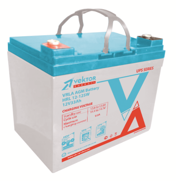 

Аккумуляторная батарея Vektor HRL 12-125W