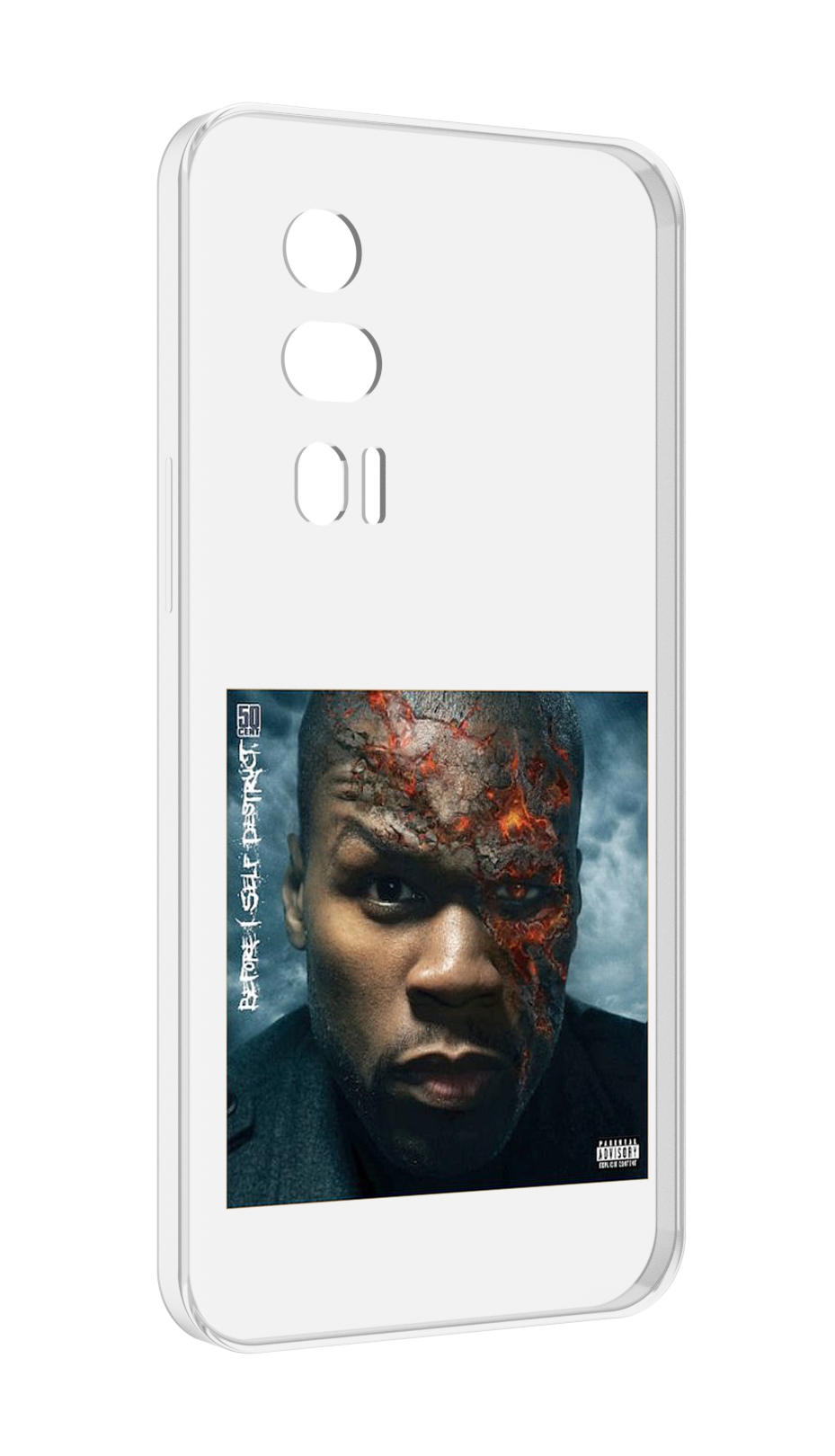 

Чехол MyPads 50 Cent - Before I Self Destruct мужской для Xiaomi Redmi K60 противоударный, Tocco