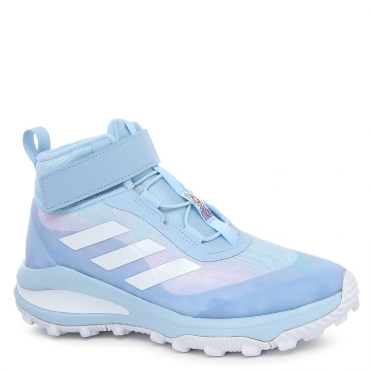 фото Ботинки adidas fortarun atr frozen el k цв. голубой р. 35