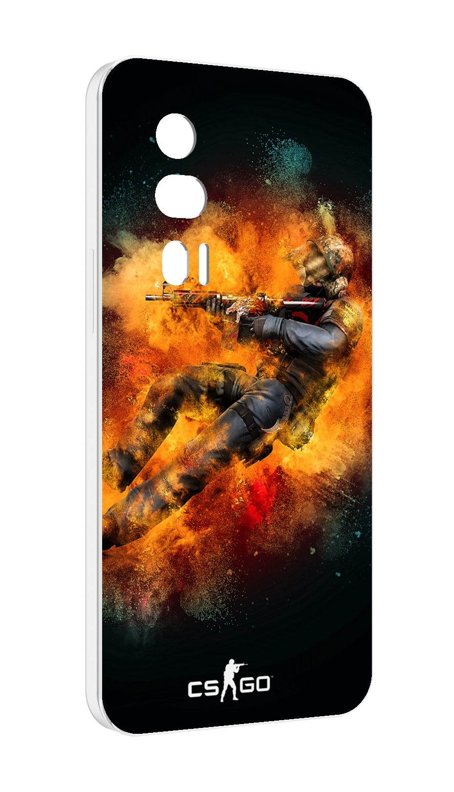 

Чехол MyPads CS-go Контр-террорист для Xiaomi Redmi K60 противоударный, Tocco