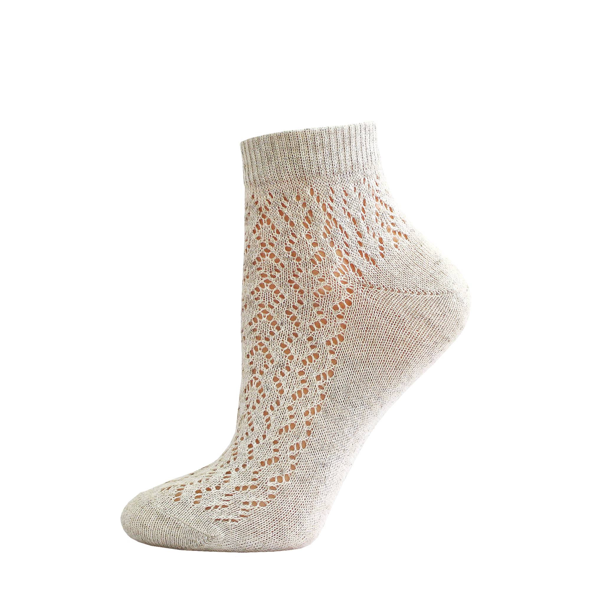 

Носки женские Брестские LINEN 19С1607 бежевые 25, LINEN 19С1607