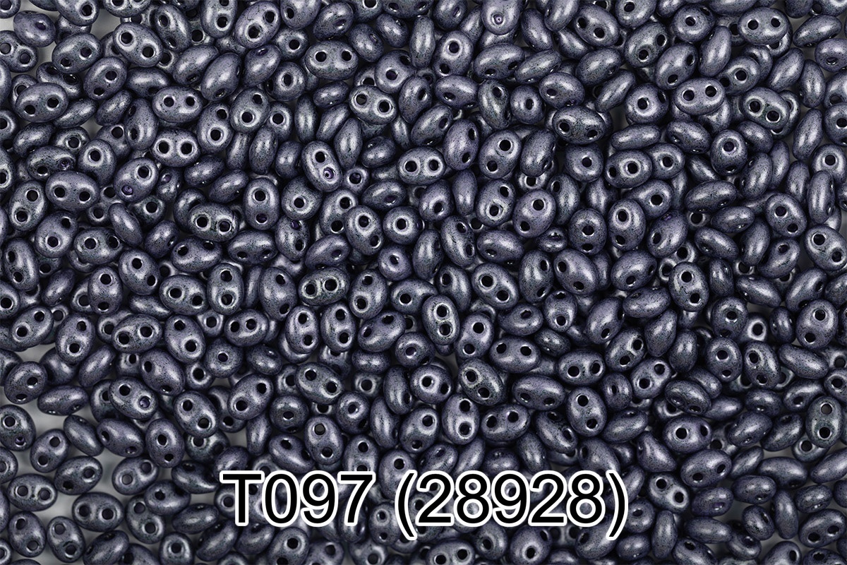 

Gamma Twin 3, 2,5х5 мм, 50 г, 1-й сорт, T097, темно-сливовый