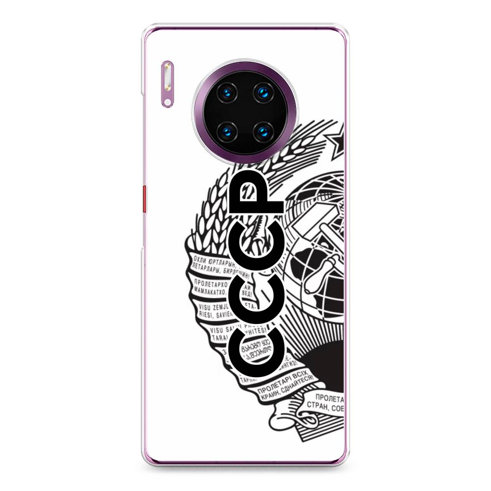 

Чехол Awog на Huawei Mate 30 Pro "Герб СССР", Черный;серый;белый, 610450-10