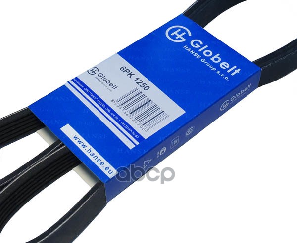 

Ремень Приводной, Поликлиновой Globelt арт. 6PK1250