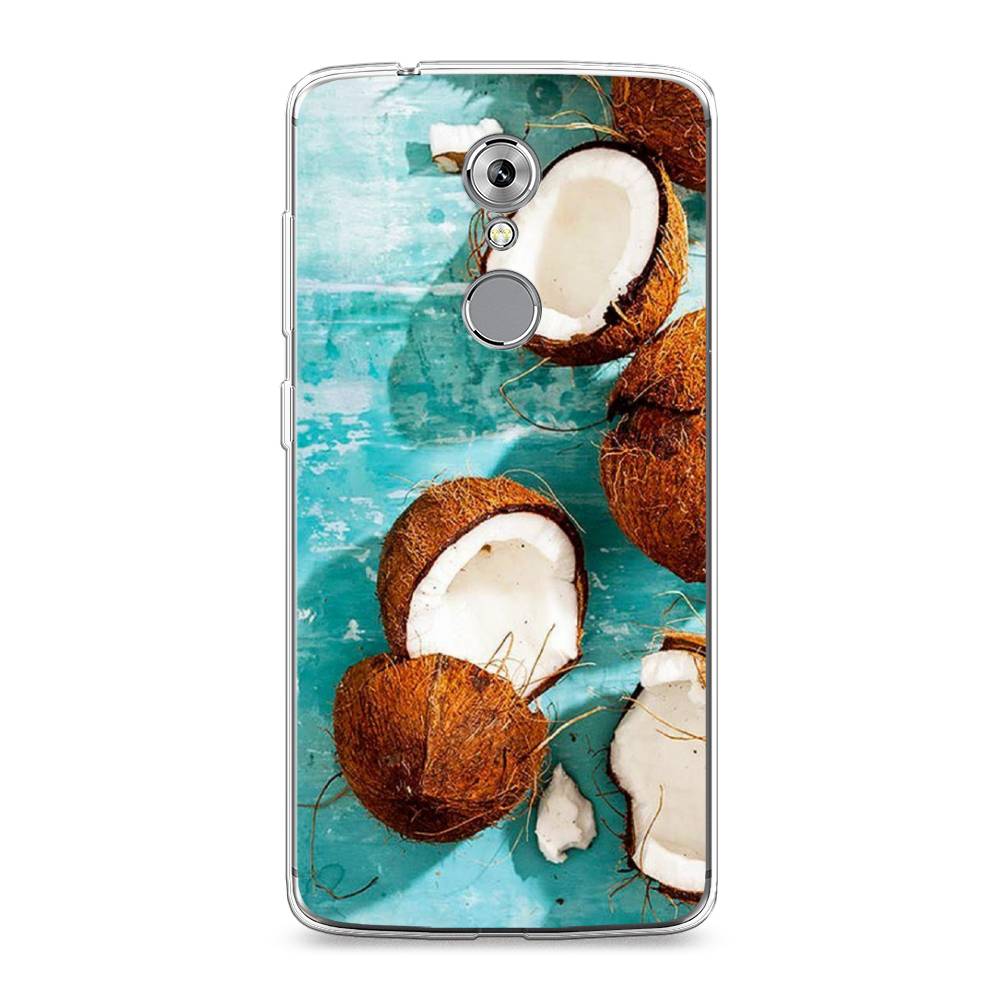 

Чехол Awog на ZTE Axon 7 / ЗТЕ Axon 7 "Разбитые кокосы", Разноцветный, 131450-10