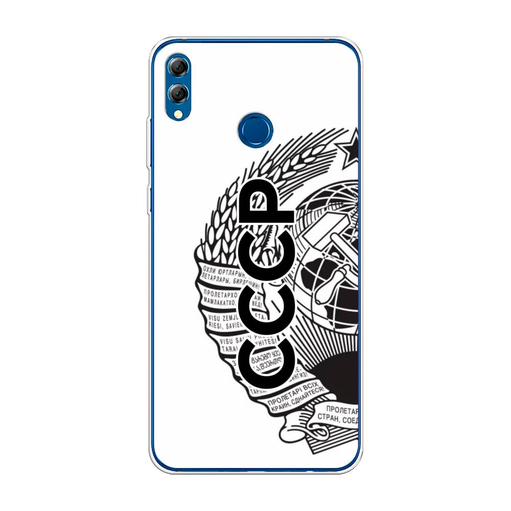

Чехол Awog на Honor 8X Max "Герб СССР", Черный;серый;белый, 66550-10