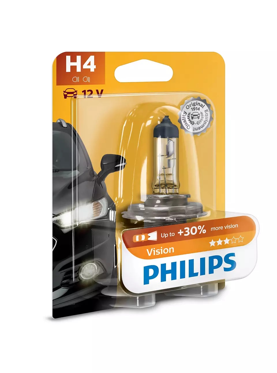 

H4 Premium 12V (60/55W) Лампа стандарт 1 шт. в блистере