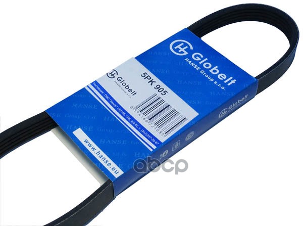 

Ремень Приводной Поликлиновой Globelt арт. 5PK905