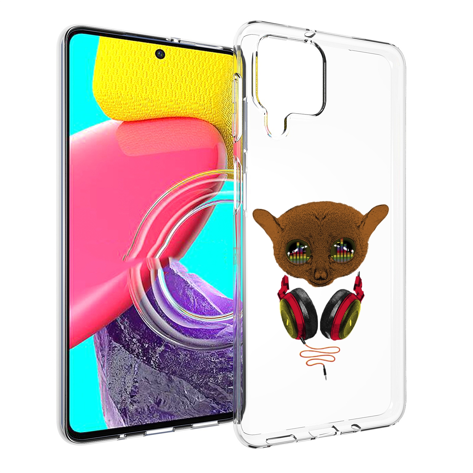 

Чехол Mypads Диджей Для Samsung Galaxy M53 (Sm-M536), Прозрачный, Tocco