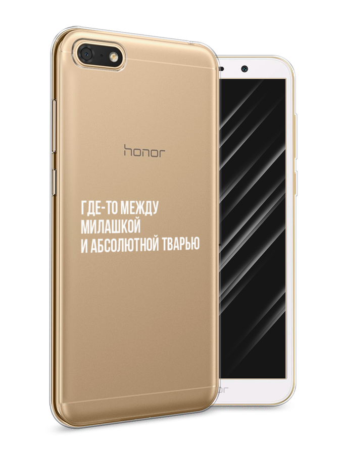 

Чехол Awog на Huawei Y5 2018 "Герб России серый", 65950-5