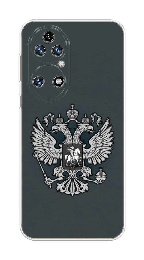 

Чехол Awog на Huawei P50 "Герб России серый", 6104950-5