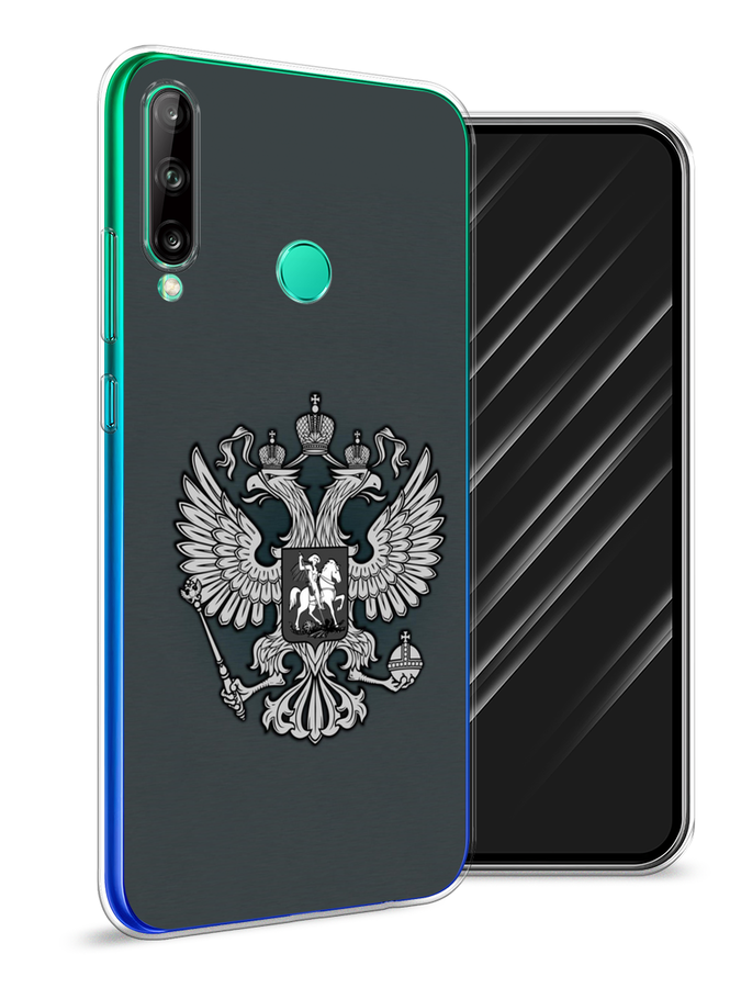 

Чехол Awog на Huawei P40 lite E "Герб России серый", 612450-5