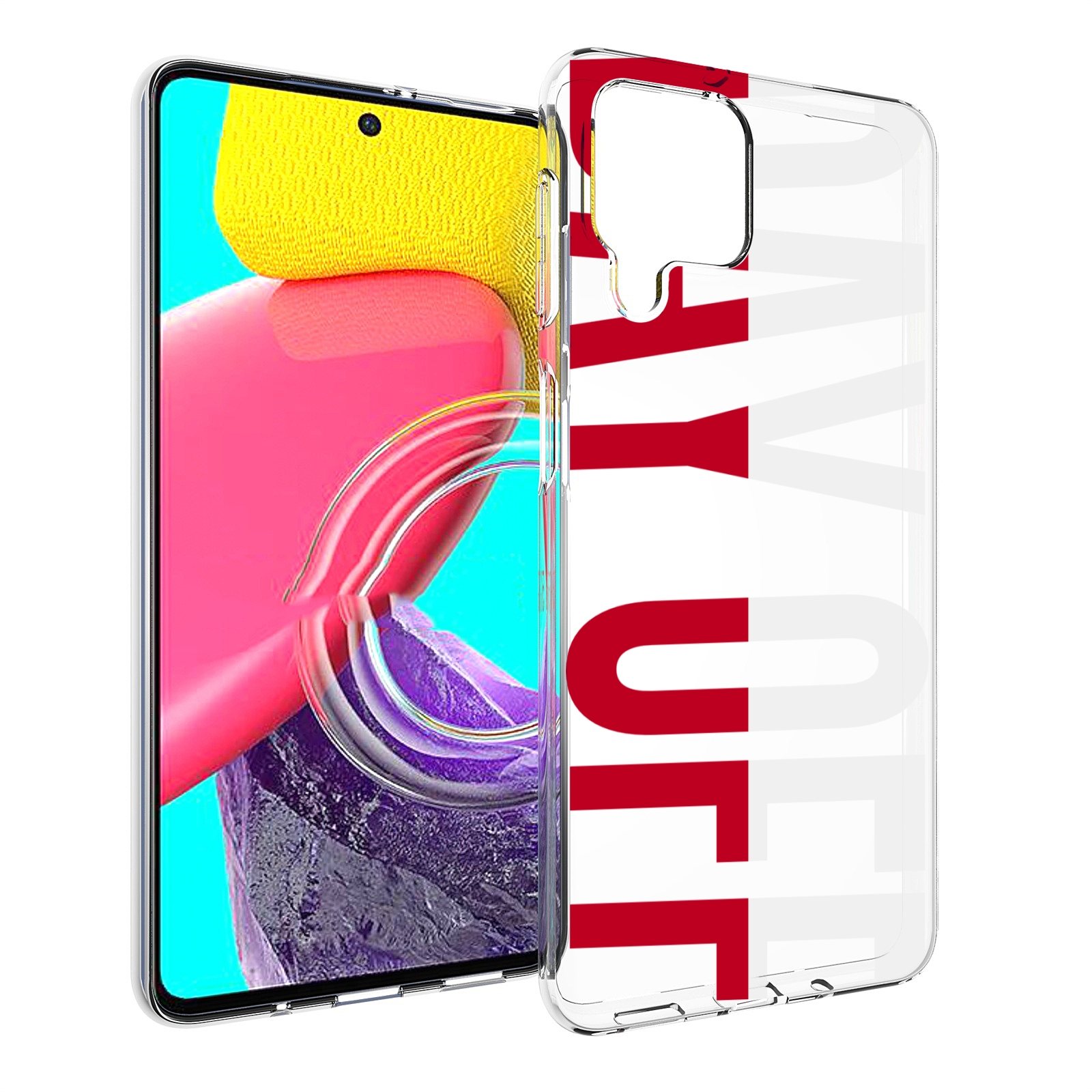

Чехол Mypads День-Окончен Для Samsung Galaxy M53 (Sm-M536), Прозрачный, Tocco